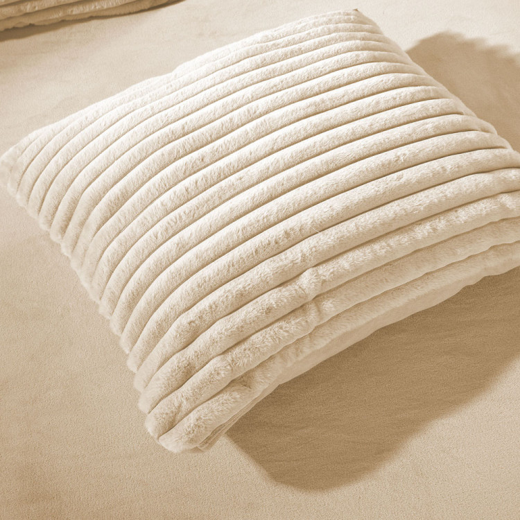 Pościel 160x200 mikrofibra "miś" Cotton World gruba 3 części 2581 beżowy