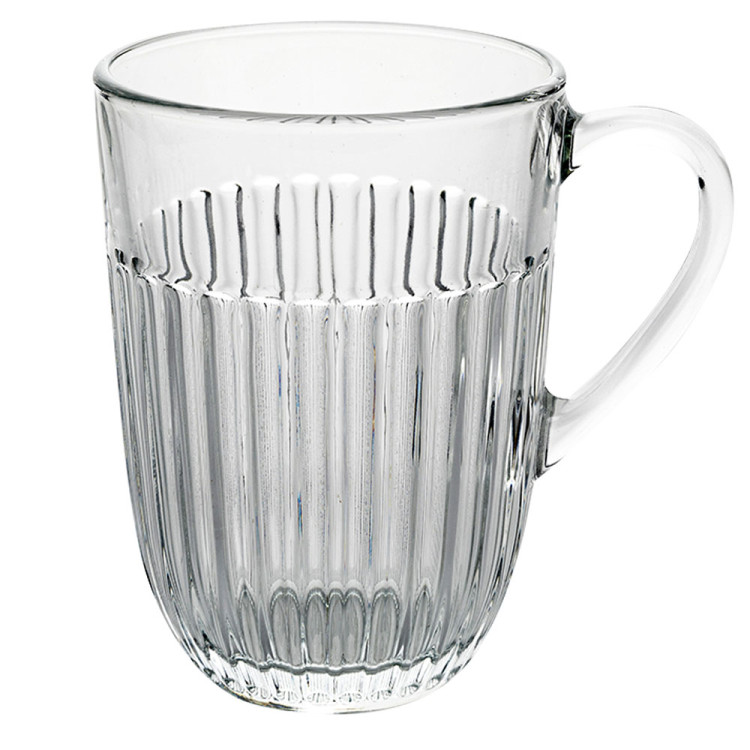 Szklanki do kawy herbaty z uchem 380 ml Florina Comet komplet 6 sztuk