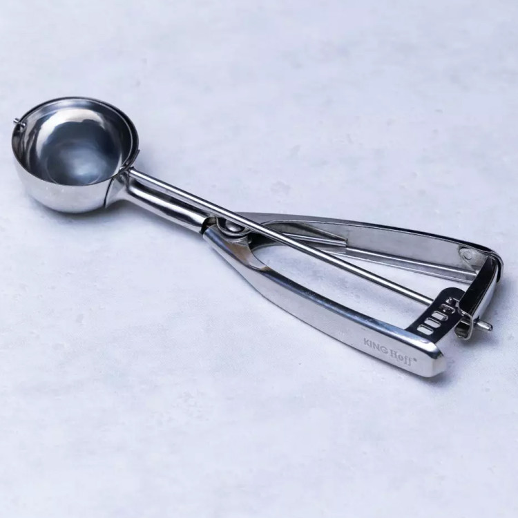 Łyżka do lodów gałkownica stalowa 5cm Kinghoff KH-1808