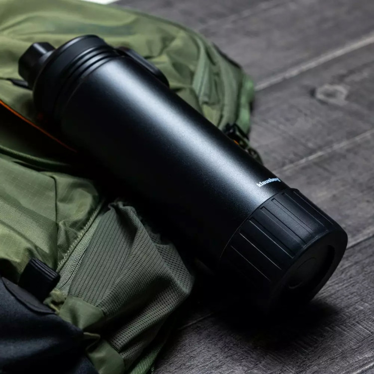 Kubek termiczny duży 720 ml termos stalowy czarny Klausberg KB 7637