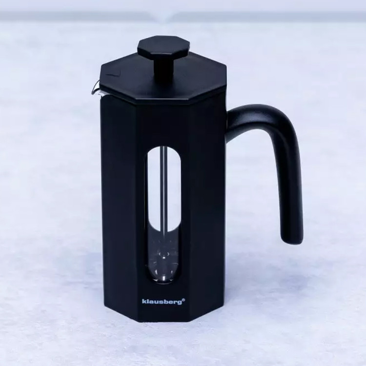Szklany zaparzacz tłokowy do herbaty kawy ziół 350 ml Klausberg KB 7676