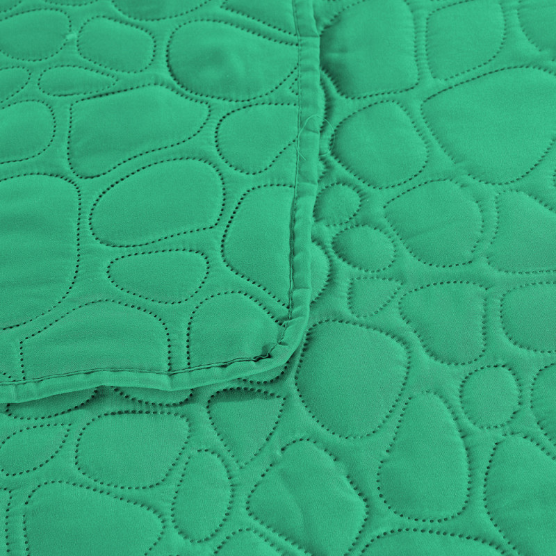 Narzuta na łóżko pikowana 170x210 cm Cotton World jasno-zielona 2663