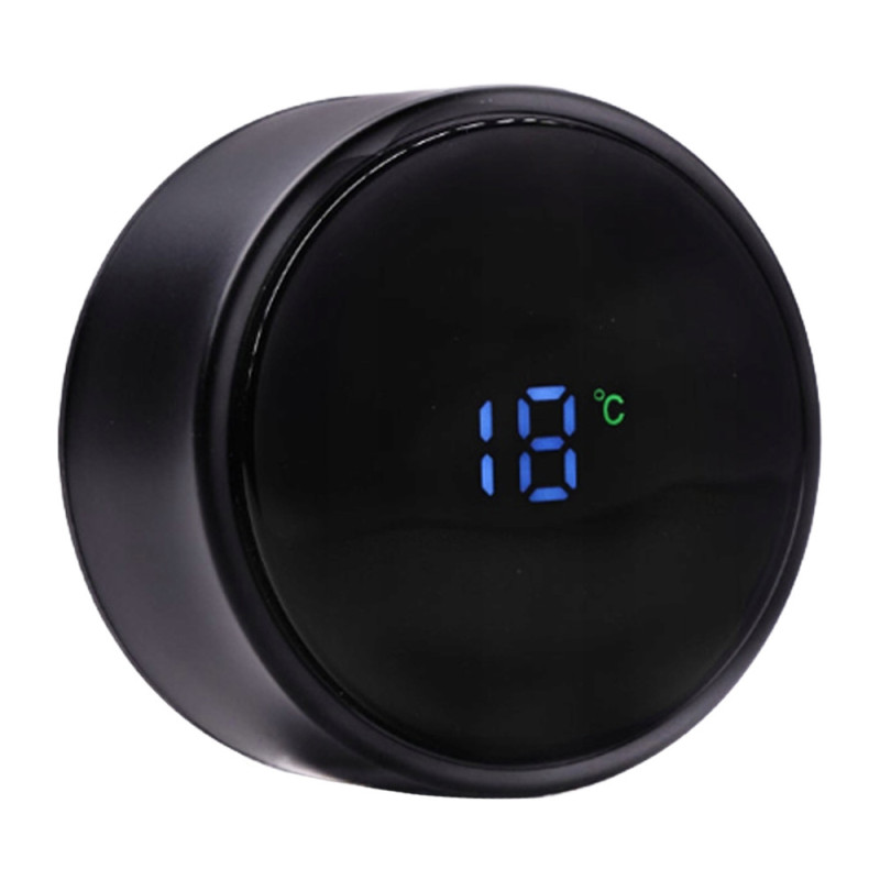 Kubek termiczny 500 ml z wyświetlaczem temperatury LED termos stalowy czarny Elitehoff Smart Cup 2206