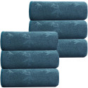 Komplet 6 ręczników kąpielowych 50x100 Cotton World zielone mikrofibra szybkoschnące