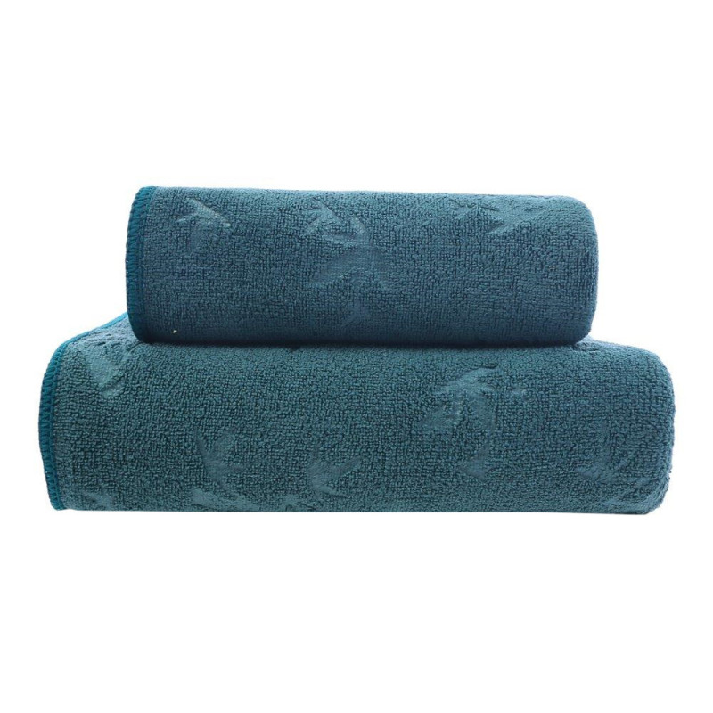 Komplet 6 ręczników kąpielowych 70x140 Cotton World zielone mikrofibra szybkoschnące