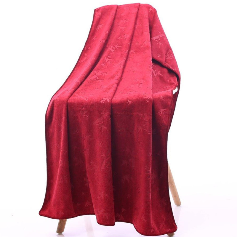 Komplet 6 ręczników kąpielowych 70x140 Cotton World  czerwone mikrofibra szybkoschnące