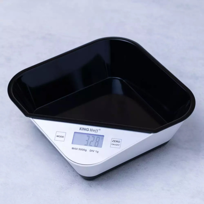 Elektroniczna waga kuchenna z misą Kinghoff KH 1826 do 5kg dokładność do 1g
