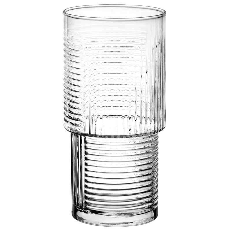 Szklanki do napojów soków wysokie Glasmark Helena 350 ml zestaw 6 szklanek