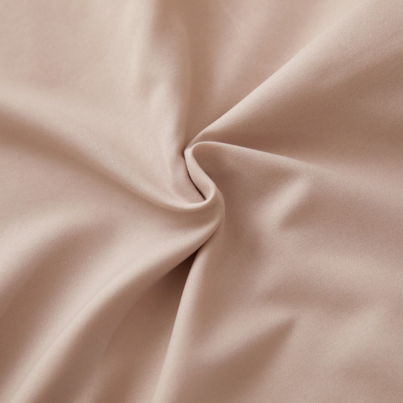 Pościel z falbanką 140x200 mikrofibra Cotton World 2 części 2592 beżowy