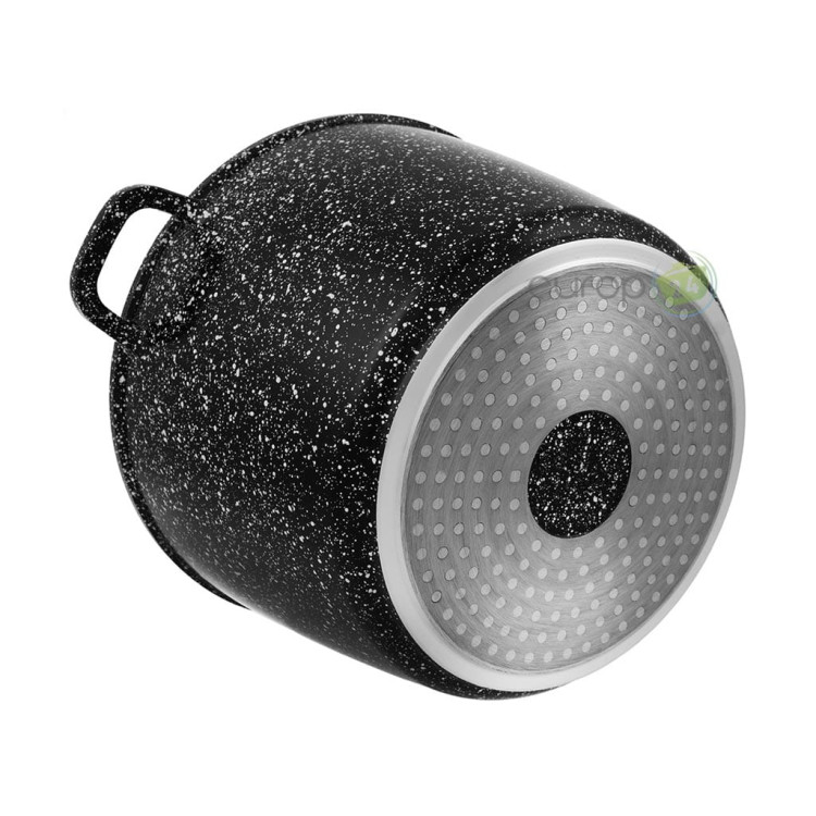 Garnek granitowy z pokrywką 28 cm Zilner ZL 7010 na indukcję 10.2 L Garnek granitowy z pokrywką 28 cm Zilner ZL 7010 na indukcję 10.2 L