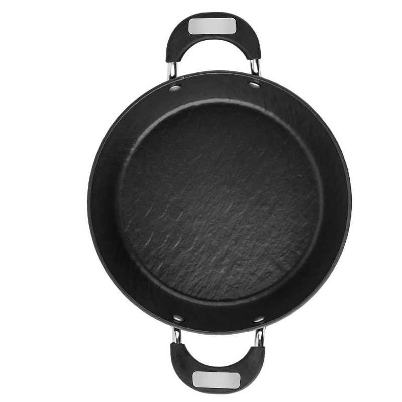 Garnek aluminiowy 26 cm niski z powłoką granitową 2.5 L Florina Dragon 1G 4910