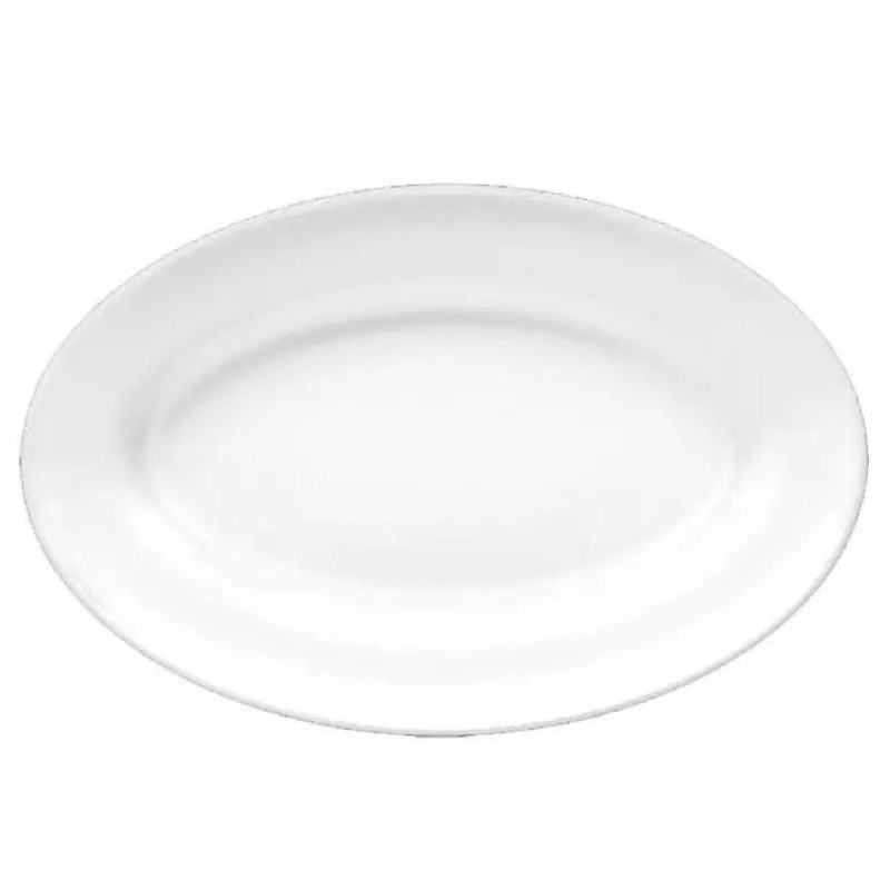 Talerz półmisek obiadowy Bormioli Toledo biały 22 cm