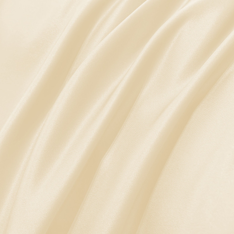 Pościel 160x200 luksusowa z falbanką w kratkę Cotton World gruba 3 części 2678 beżowa