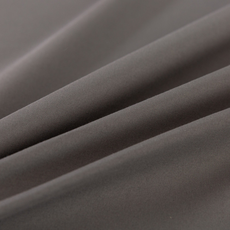Pościel 200x220 luksusowa Cotton World gruba 3 części 2719 ciemno-szara