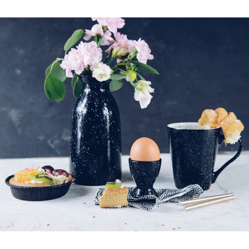Kubki ceramiczne 300 ml zestaw 6 sztuk czarne Bruno Galaxy Glasmark