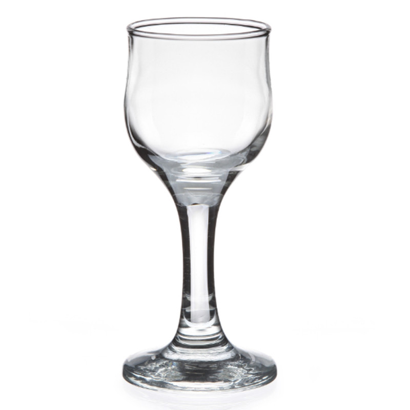 Kieliszki na nóżce 40 ml do nalewki wódki komplet 6 sztuk Glasmark