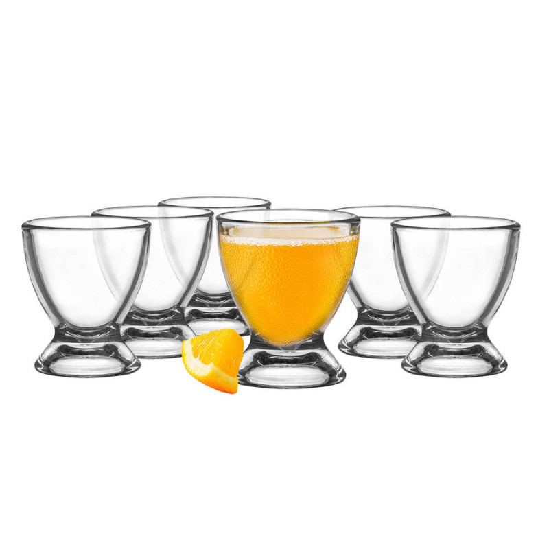 Kieliszki 35 ml do nalewki wódki jajek komplet 6 sztuk Glasmark