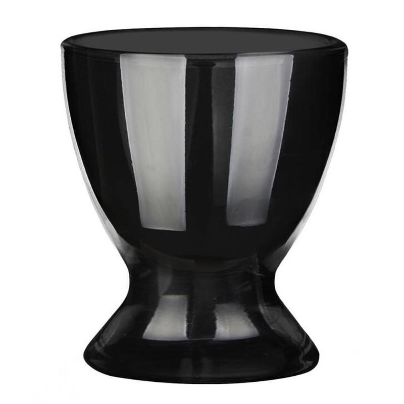 Kieliszki czarne 35 ml do nalewki wódki jajek komplet 6 sztuk Glasmark