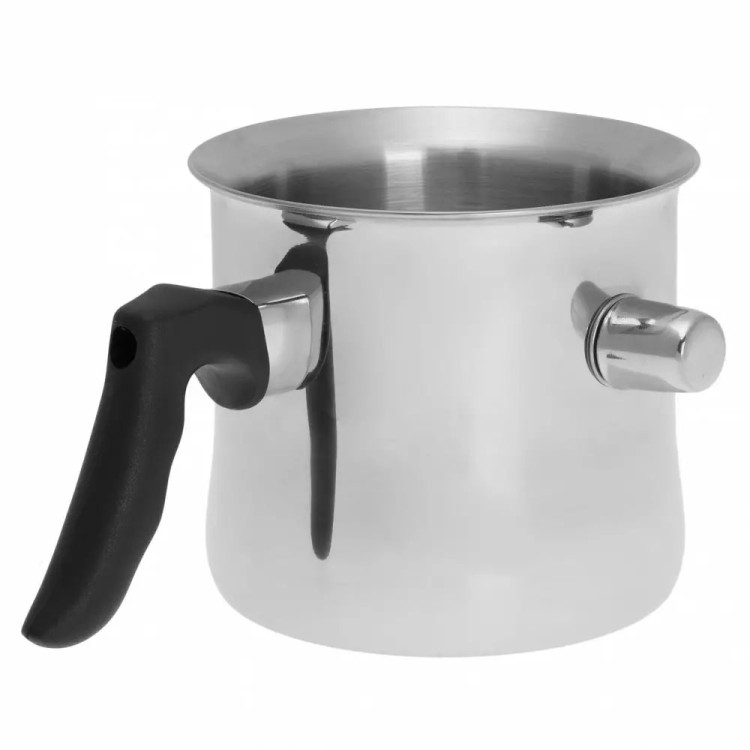 Garnek do mleka 1.5 L z podwójnymi ściankami tygielek z pokrywką Kinghoff KH 3111