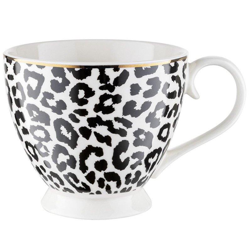 Kubek na nóżce 400 ml fliiżanka porcelanowa Florina Africa