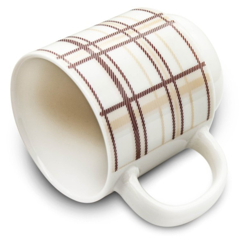 Kubek ceramiczny 380 ml z zaparzaczem kratka Bella Fiore Meyerhoff BL-4540