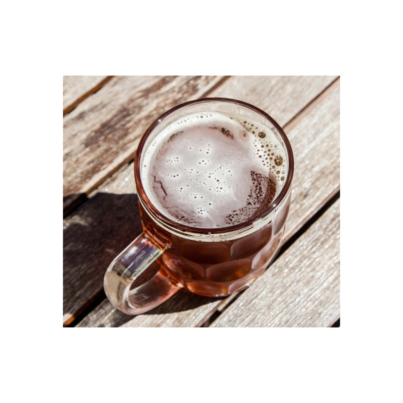 Kufle do piwa Florina Beer 550 ml z uchem szklany zestaw 6 sztuk