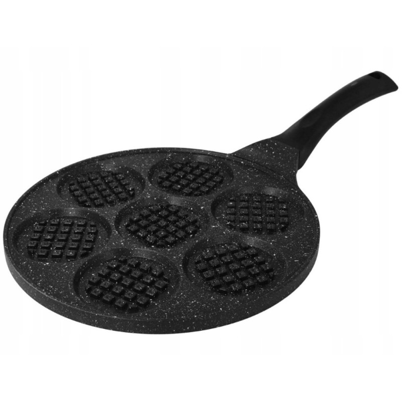Patelnia do mini gofrów placków jajek 26 cm pancakes  aluminiowa indukcja gaz Zilner ZL 2416