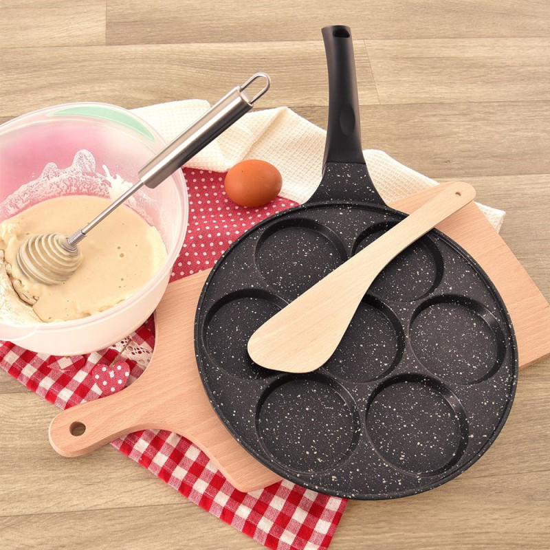 Patelnia do placków jajek 26 cm pancakes  aluminiowa indukcja gaz Zilner ZL 2415