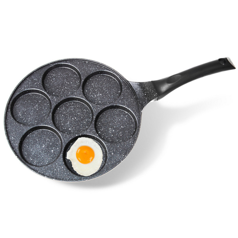 Patelnia do placków jajek 26 cm pancakes  aluminiowa indukcja gaz Zilner ZL 2415