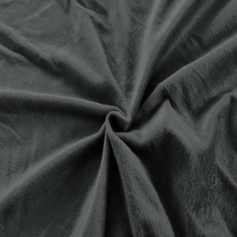 Prześcieradło z gumką "miś" 200x220 grube grafitowe Cotton World 2379