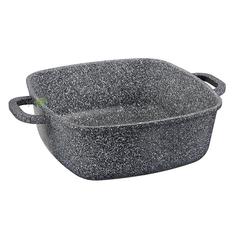 Garnki marmurowe Hoffner HF 7767 Zestaw 3 granitowe garnki indukcyjne Garnki marmurowe Hoffner HF 7767 Zestaw 3 granitowe garnki indukcyjne