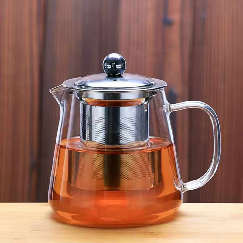 Zaparzacz 950 ml do herbaty ziół kawy z wkładem stalowym MG Home Luna