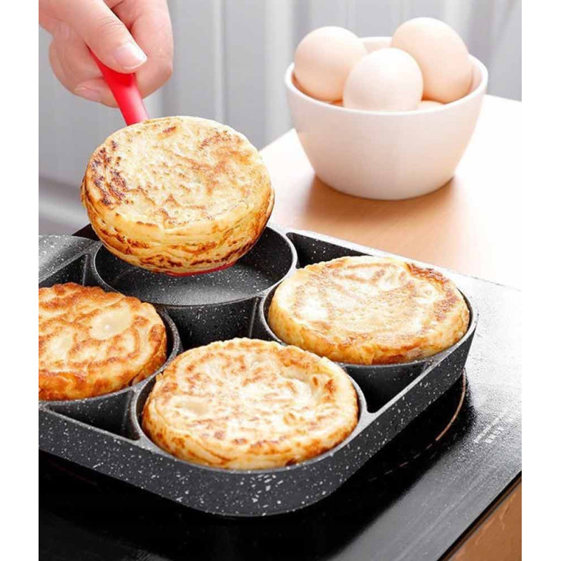 Patelnia kwadratowa 18 cm do smażenia jajek placków pancakes Zilner ZL 2430