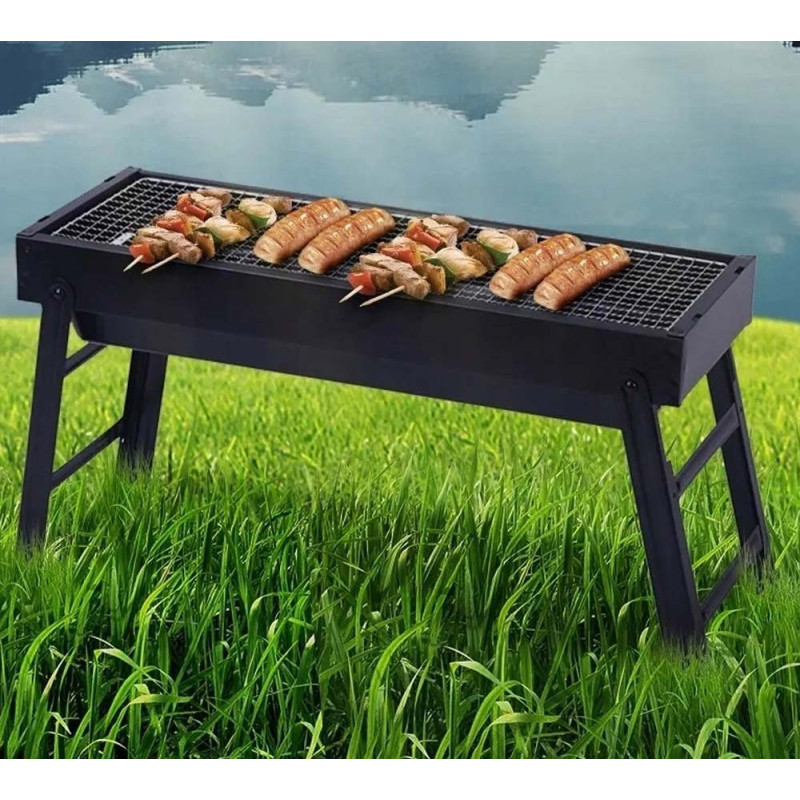 Grill składany przenośny 60x22x32 turystyczny Elitehoff E 6297