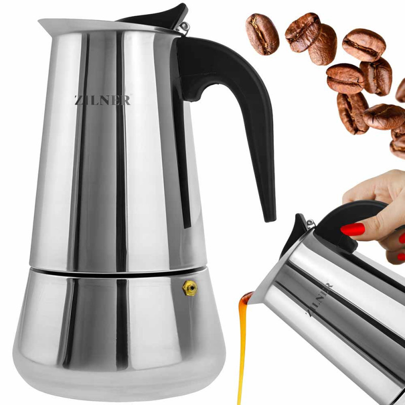 Kawiarka zaparzacz do kawy na 12 filiżanek espresso Zilner 4724