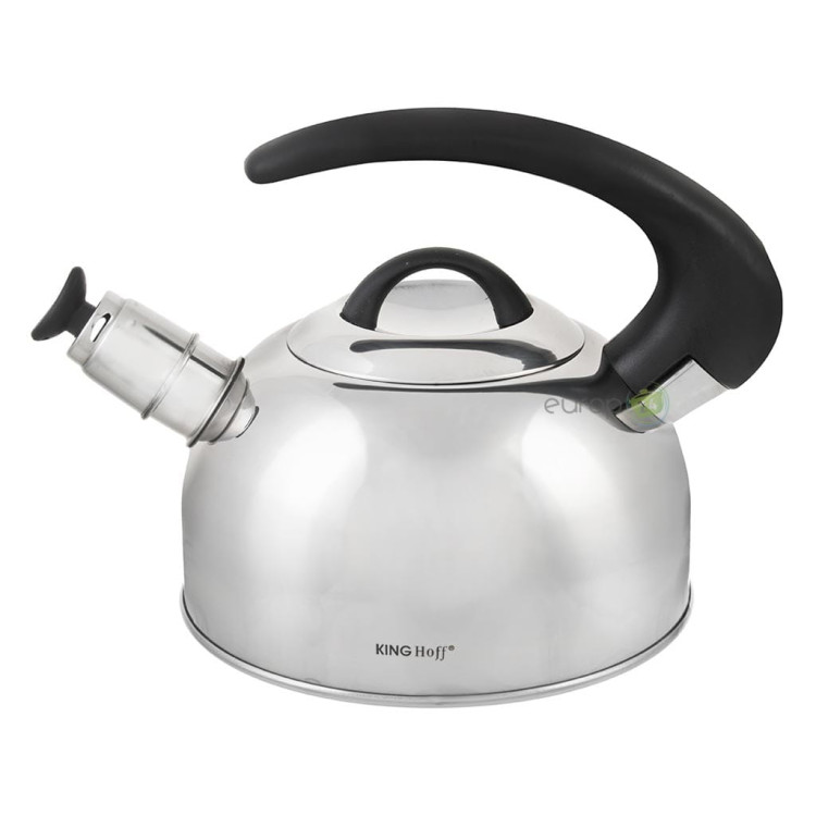 Czajnik KingHoff KH 3250 stalowy indukcyjny z gwizdkiem w połysku 1.8 L Czajnik KingHoff KH 3250 stalowy indukcyjny z gwizdkiem w połysku 1.8 L