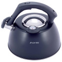 Czajnik tradycyjny emaliowany 3.5 L czarny z termometrem Kamille KM 1077 A