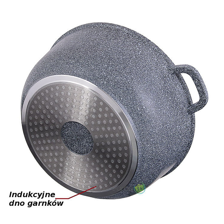 Garnki marmurowe Edenberg EB 8010 Zestaw 3 garnków na indukcję Garnki marmurowe Edenberg EB 8010 Zestaw 3 garnków na indukcję