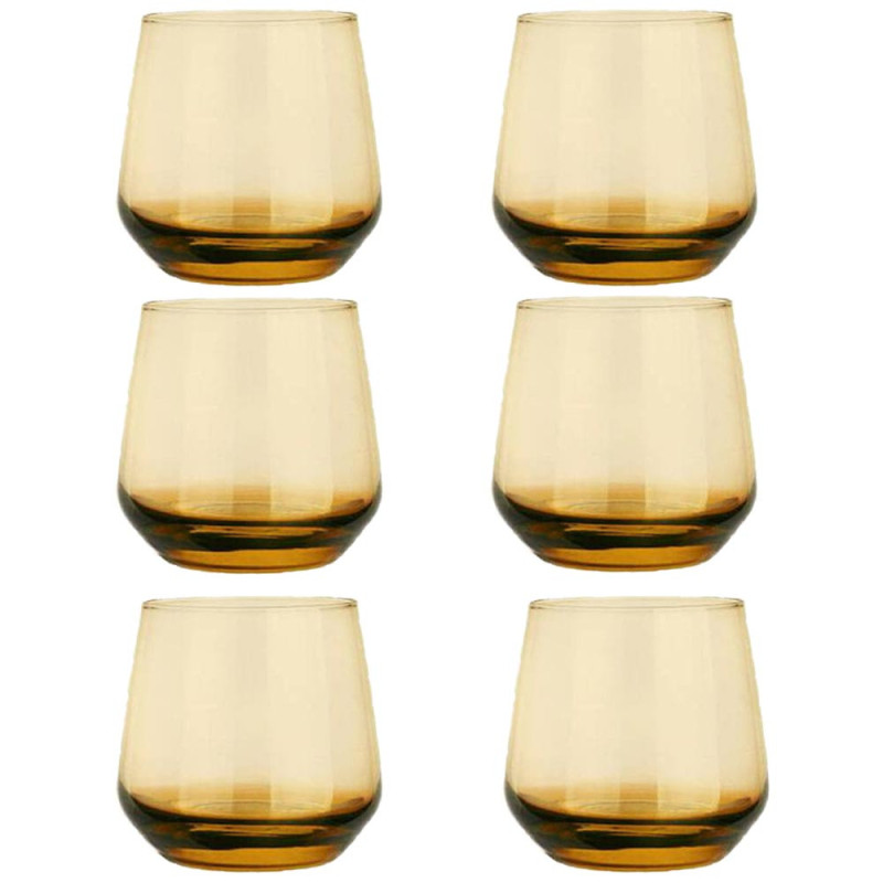 Szklanki 310 ml Glasmark Sunset zestaw 6 szklanek