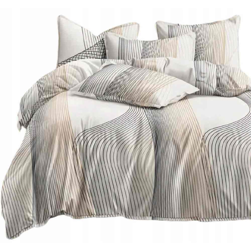 Pościel 200x220 mikrofibra Cotton World gruba komplet 3 części 2778