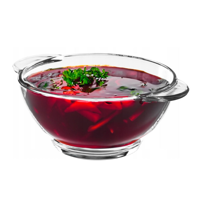 Salaterka flaczarka bulionówka 500 ml komplet miseczek zestaw 6 sztuk Galicja 8739