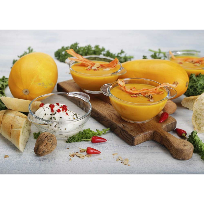 Salaterka flaczarka bulionówka 500 ml komplet miseczek zestaw 6 sztuk Galicja 8739