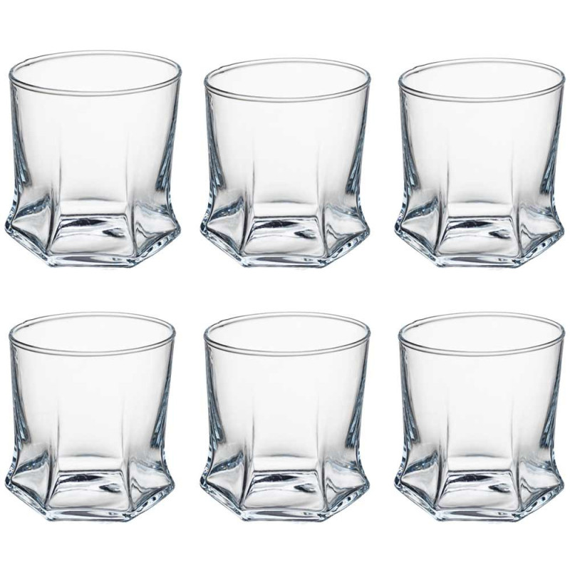 Szklanki do whisky drinków deserów 320 ml zestaw 6 sztuk Galicja Nell