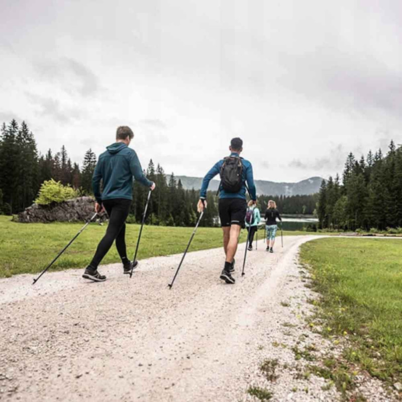 Kijki do chodzenia Nordic Walking komplet 2 sztuki kije składane z kompasem Edenberg EB 1059