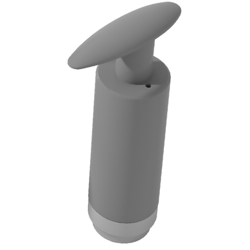 Pojemniki próżniowe na żywność MG Home Clever 650/1350/2500 ml w zestawie z pompką szare