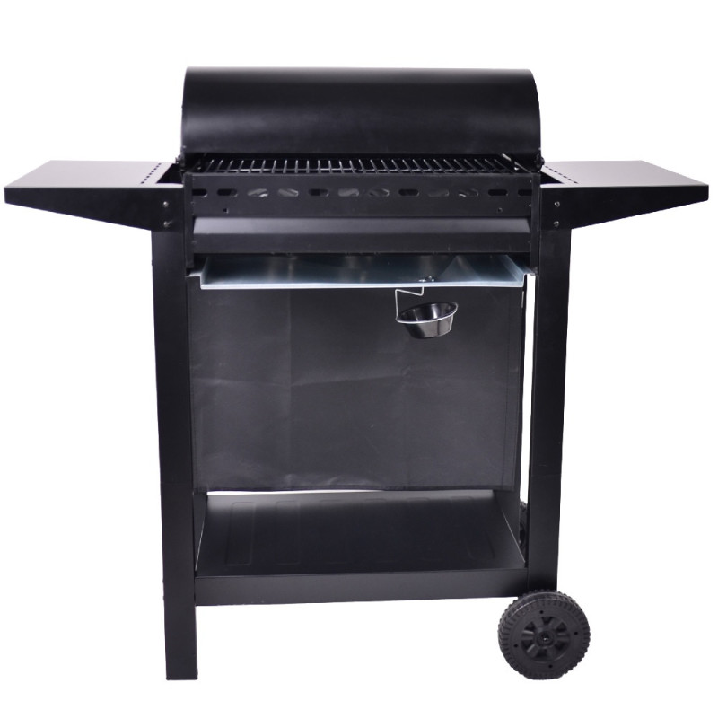 Grill gazowy ogrodowy 3-palnikowy 7.05 kW mocny MG Home stalowy ruszt