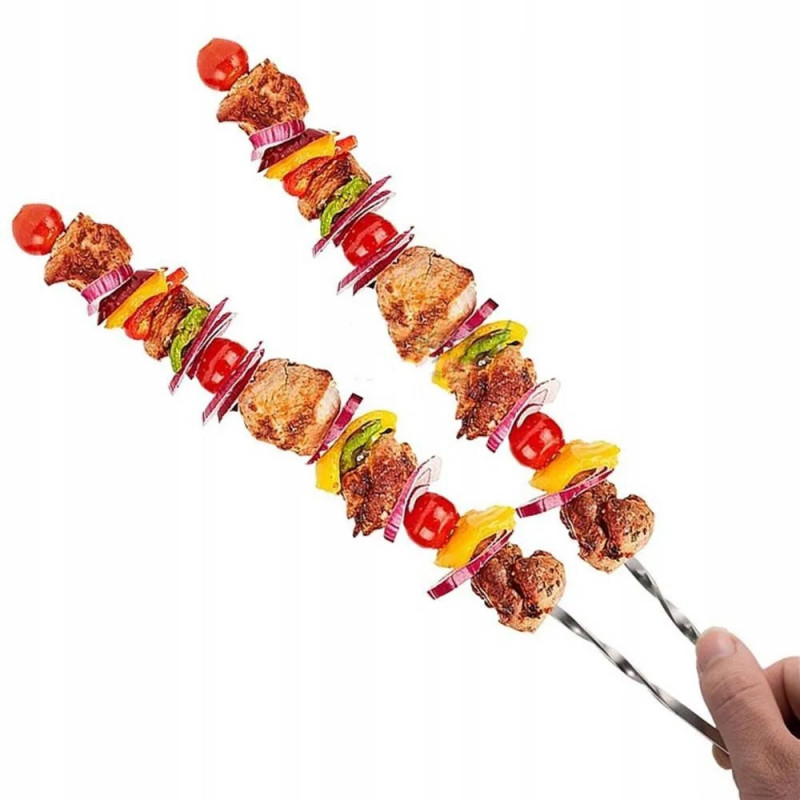Szpikulce do szaszłyków BBQ szpady na grill ognisko zestaw 6 sztuk Elitehoff E 6260