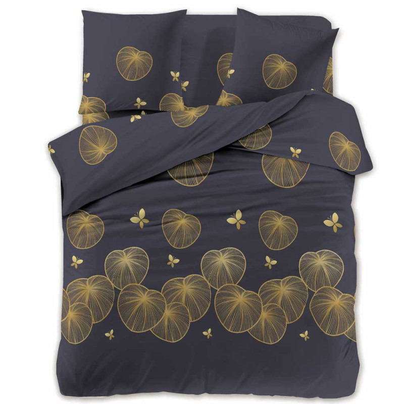 Pościel 160x200 bawełna satynowa Cotton World gruba 3 części 2424