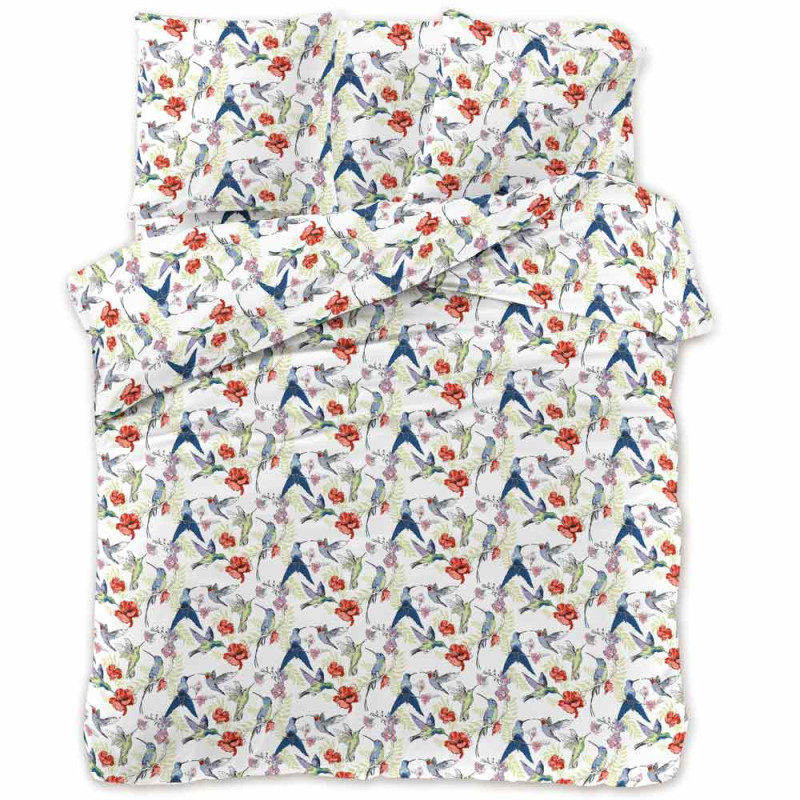 Pościel 160x200 bawełna satynowa Cotton World gruba 3 części 2711