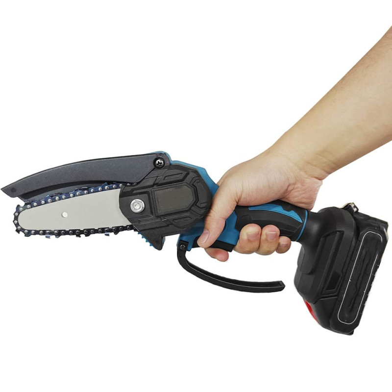 Mini piła akumulatorowa 48V pilarka elektryczna bezprzewodowa  6"/6" walizka Krischner KR 2938